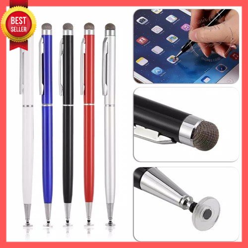 GOS -E405- Pulpen 2in1 Touchscreen - Stylus Pen 2 in 1 Handphone Touch Screen - Ballpoint Stylus Pena