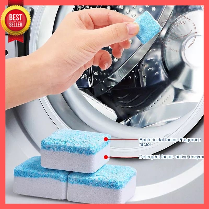 GOS -E413- Tablet Pembersih Mesin Cuci - Deep Cleaning Washer Laundry