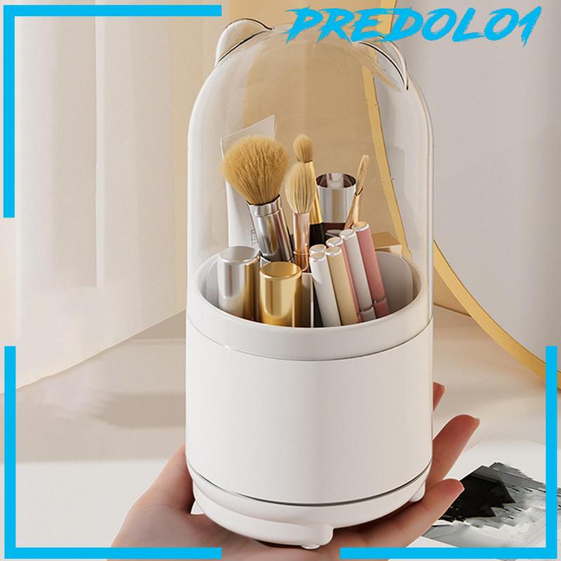 [Predolo1] Kotak Penyimpanan Brush Makeup 5kisi Lucu Untuk Organizer Meja