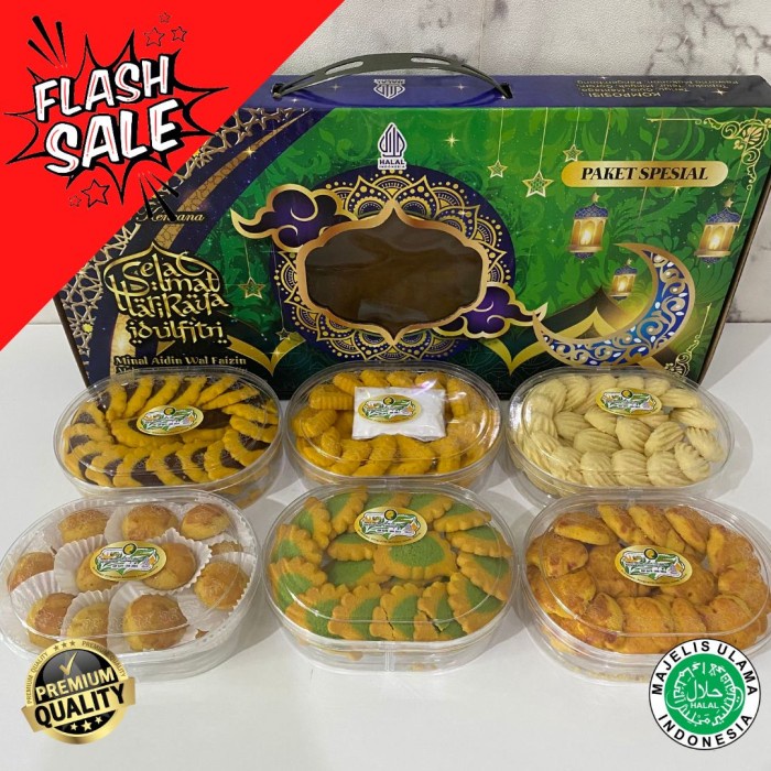 

Terlaris ✨ -PAKET KUE KERING ENDOLITA M PARCEL KUE KERING PAKET KUE LEBARAN MURAH- 2.2.23