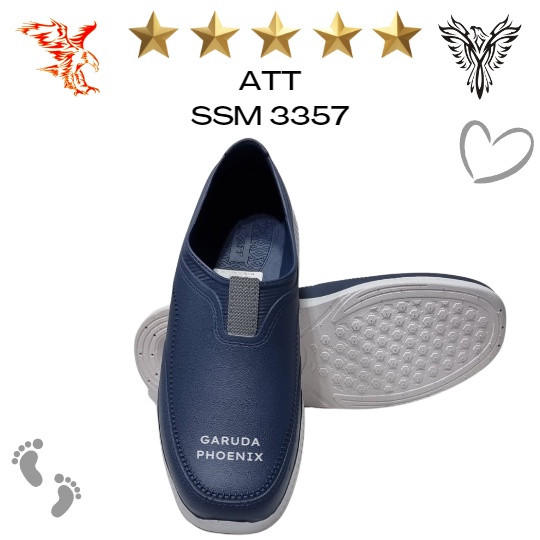 Sepatu Slip On Pria ATT SSM 3357 Anti Air Trendy 39-43