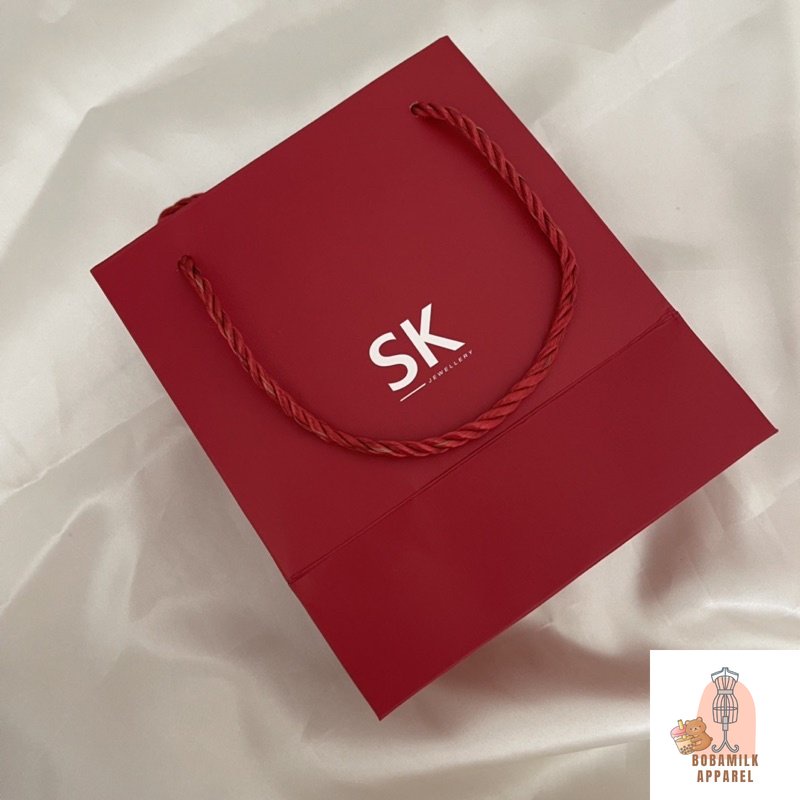 

SK Jewellery Mini Paperbag Gift Box Diamond Preloved