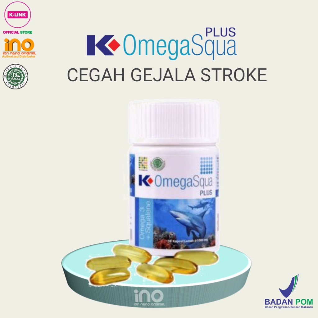 

Omega Squa Plus Original Omega 3 Ikan Salmon Squalene Suplemen Kesehatan