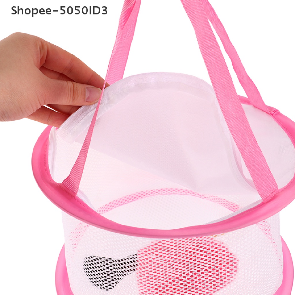 [HOT] Beauty Makeup Drying Net Bag Keranjang Baju Keranjang Pengering Kuas Makeup [ID]