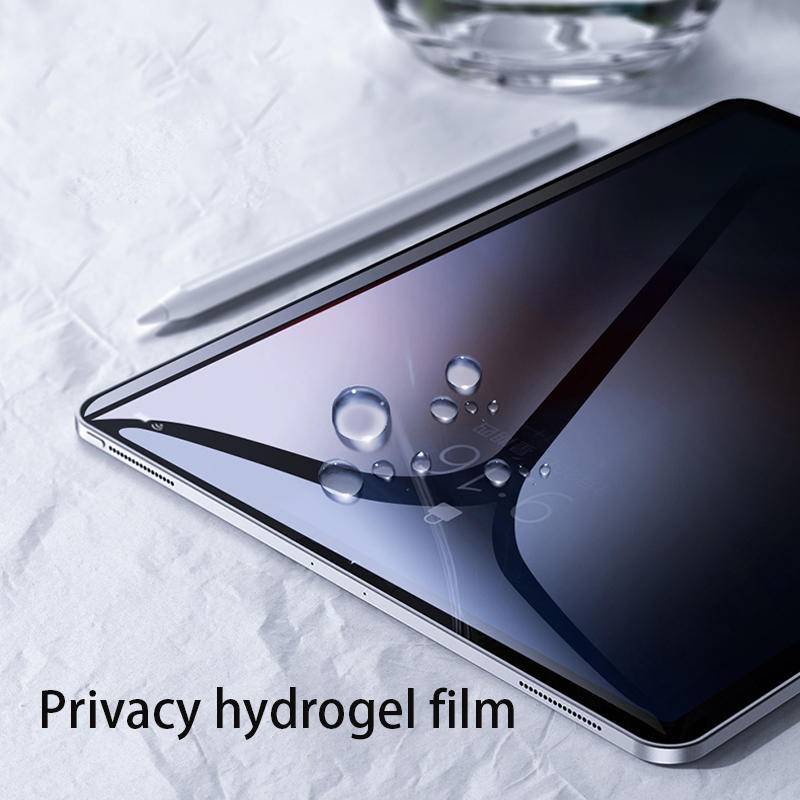 Untuk iPad Pro 11 2018 2020 2021 2022 Pelindung Layar Privasi Hydrogel Film Anti-spy Film Untuk iPad Air4 5 7 8 9 10.2 10.9 inch