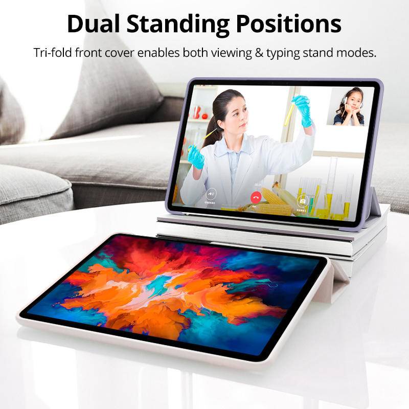 Untuk OPPO Pad Air2 10.36 inch Slim Magnetic Folding Stand Soft TPU Smart Cover Tablet