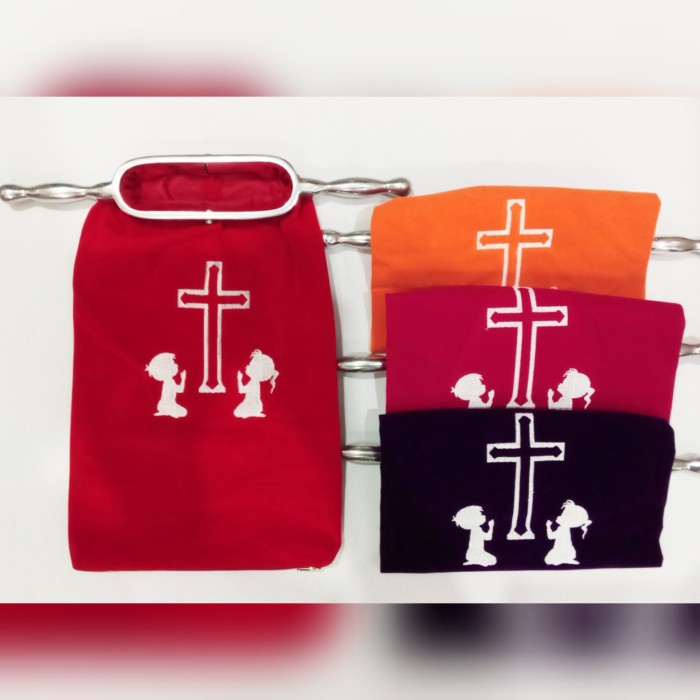 

⭐BISA COD⭐ kantong persembahan kotak motif