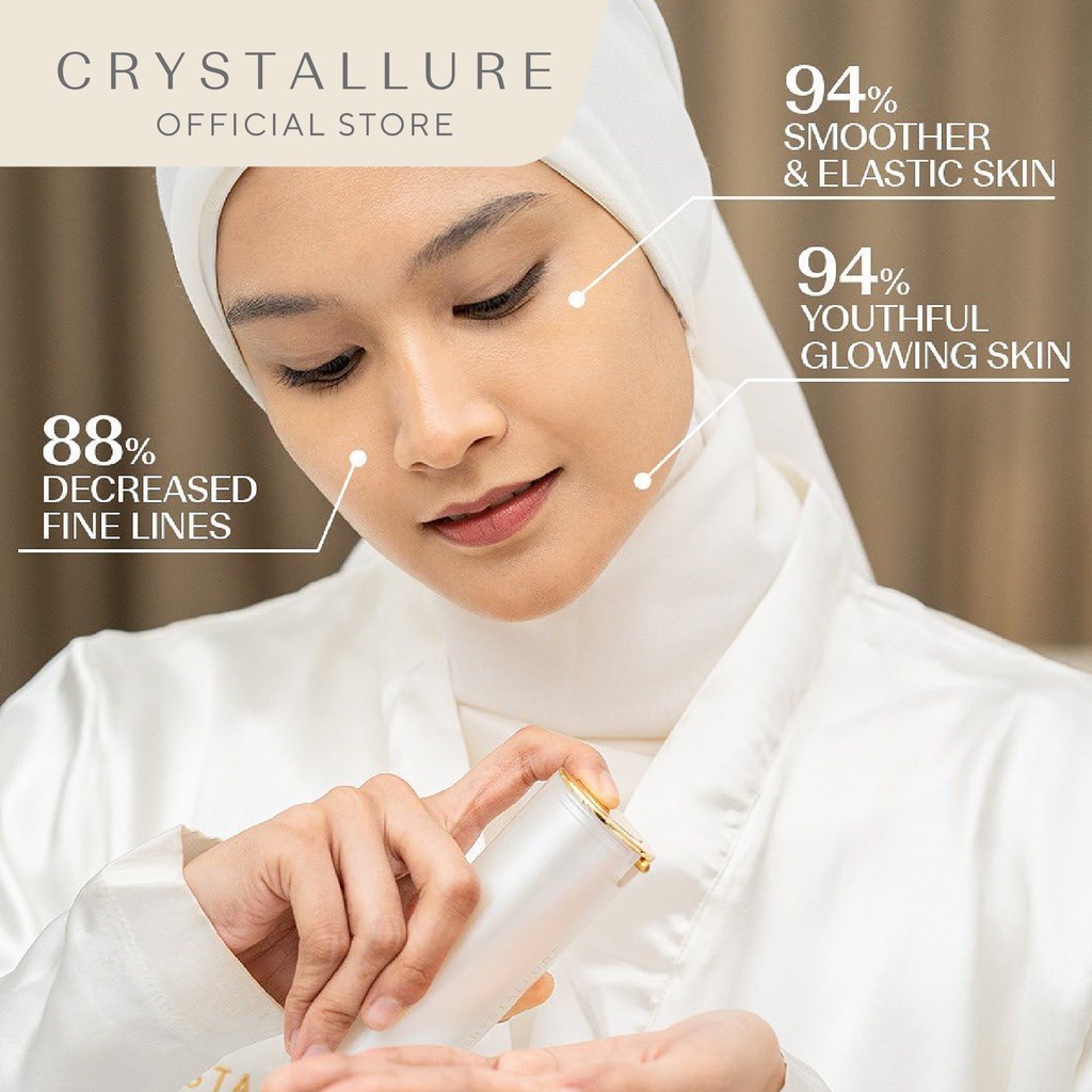 Crystallure by Wardah Supreme Activating Booster Essence 30 ml - Pelembab Wajah