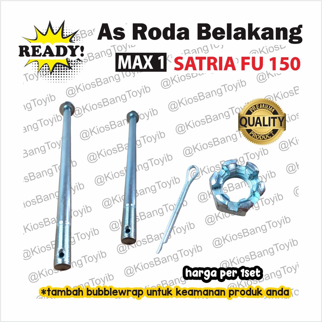 1set As Roda Belakang Suzuki SATRIA FU 150 (MAX1)