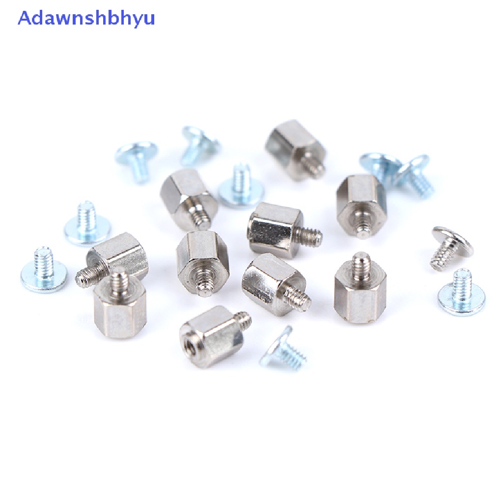 Adhyu 10Set Hand Tool Moung Stand Off Screw Hex Nut Untuk A-SUS M.2 SSD Motherboard ID