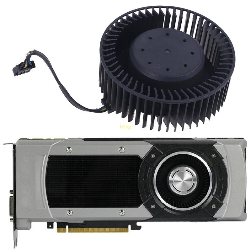 Bt BFB0712HF 65mm 12V 1.8A 4Pin Kipas Pendingin Kartu Grafis Untuk NVIDIA GTX Titan GTX980 980Ti Cooler Fan