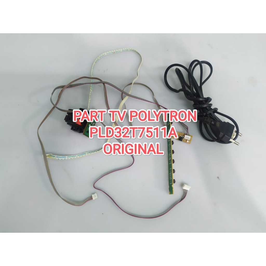 PAKET PART TV POLYTRON PLD32T7511 CABLE AC -T SPK-IR PROGRAM ORIGINAL NORMAL TESTED