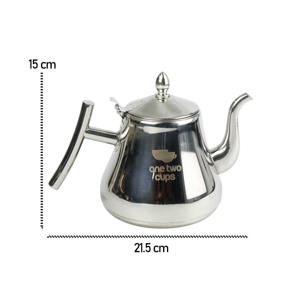 (BISA COD) FTIHSHP  Teko Air Teh Kopi Water Kettle Teapot 1L with Filter - HS4012