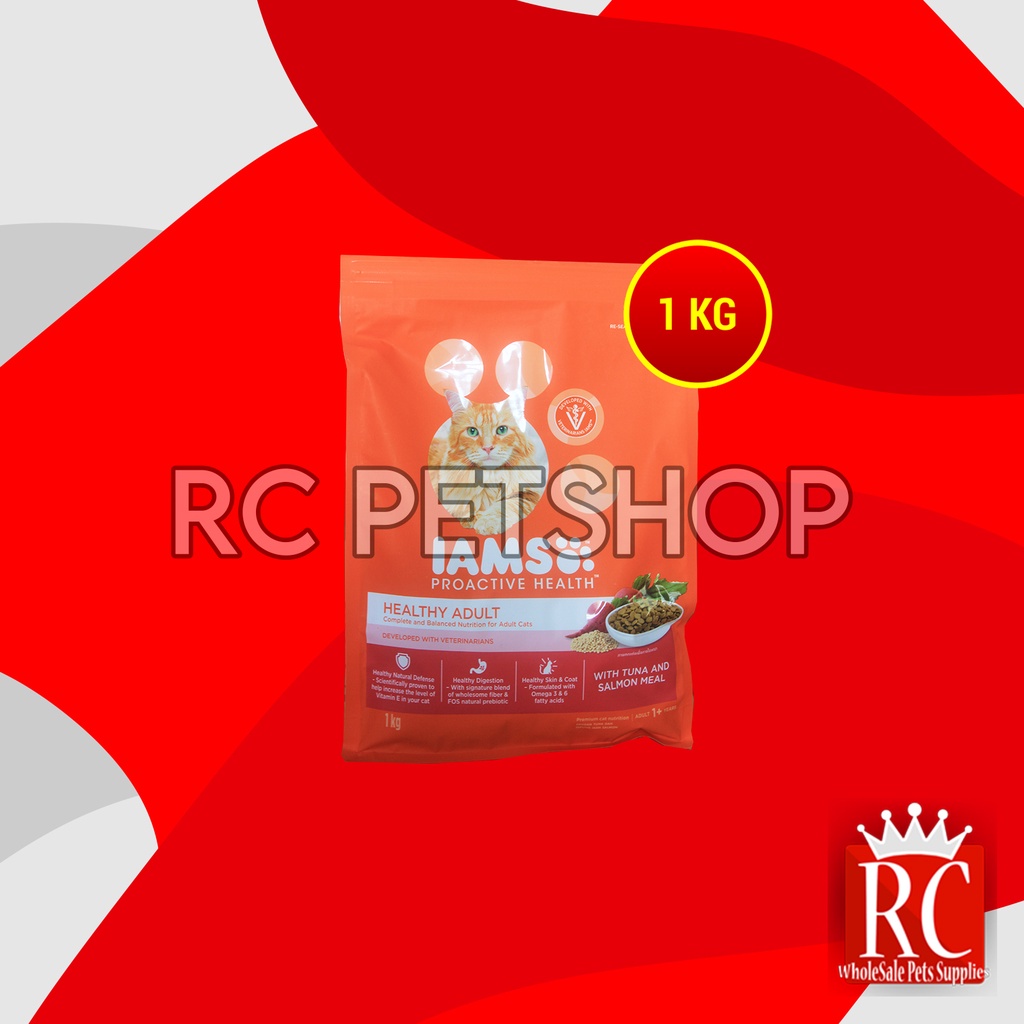 Makanan Kering Kucing IAMS Dry Cat Food Adult Proactive Health 1 KG