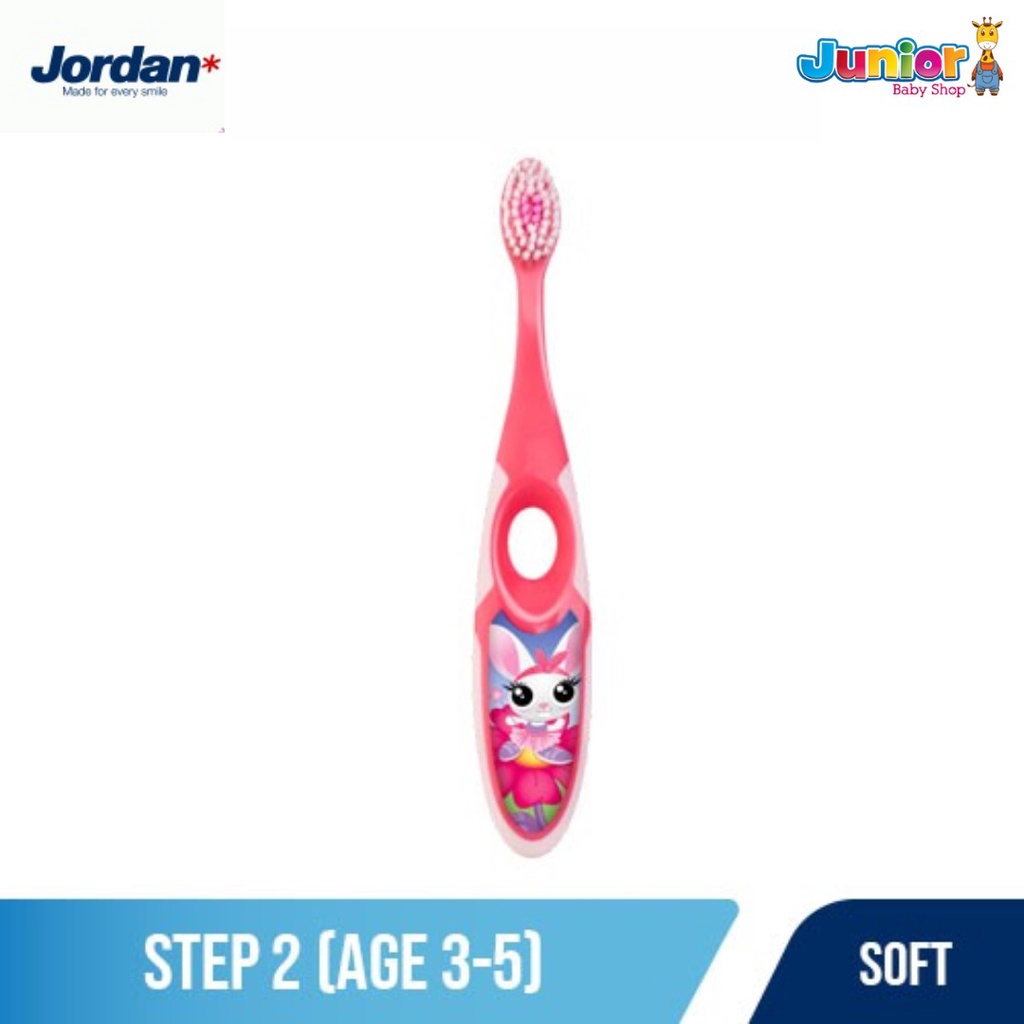 Jordan Oral Care Kids Step 2 Soft - Sikat Gigi