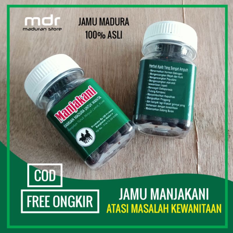 BPOM Jamu Manjakani Majakani Madura Obat Keputihan Alami Pelancar Haid Telat Datang Bulan Menstruasi