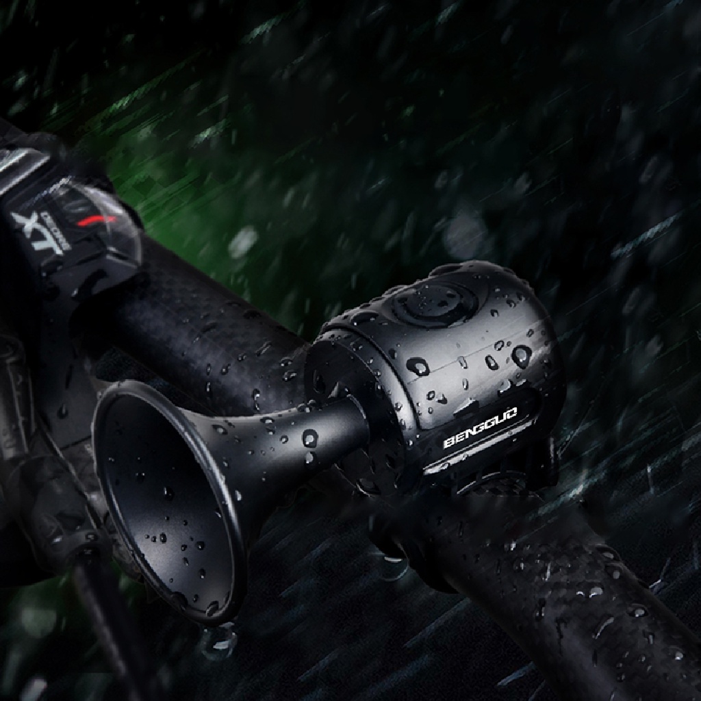 Rsid Span-new Bike Electronic Loud Horn 120db Warning Safety Bel Listrik Polisi Siren Stang Sepeda Alarm Ring Bell Aksesoris Bersepeda Jelly