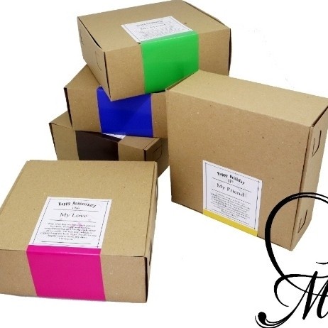 

⭐BISA COD⭐ gift box uk 17x17 isi 10
