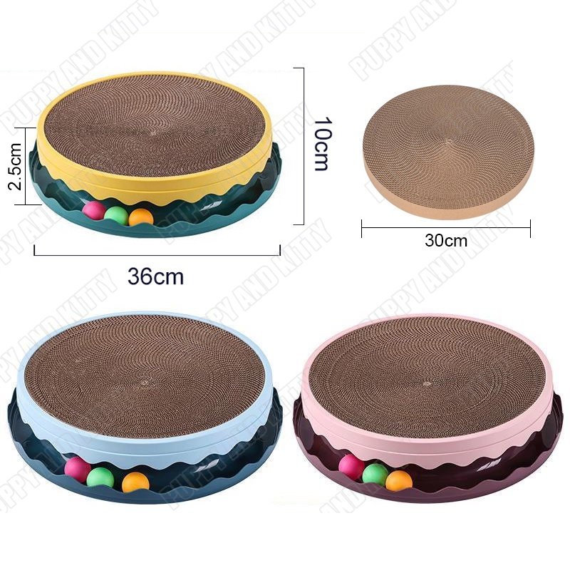 Papan Garukan Kucing Cat Scratcher Box Cakaran Kucing Cakar Kucing Mainan Cakar Kucing Mainan