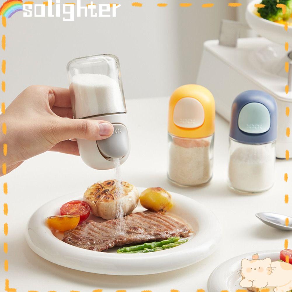 Solighter Quantitative Salt Shaker 0.5g Botol Bumbu Rempah Merica Garam Dispenser