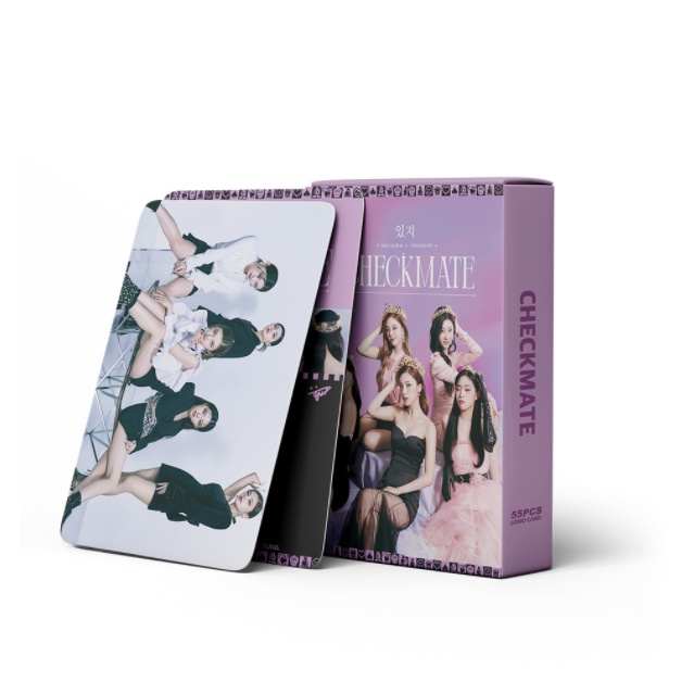 555pcs ITZY Blah Blah Album Blah Lomo Card Kpop Photocards Postcards Series In Stock New Arrival LY