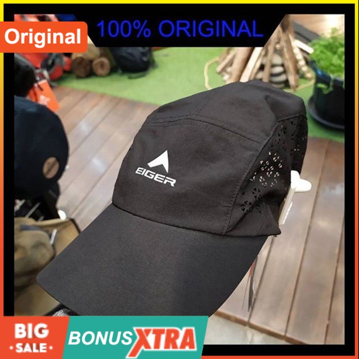 Topi ORI Ascending CAP Black Hitam 91000 4226 Original Bandung