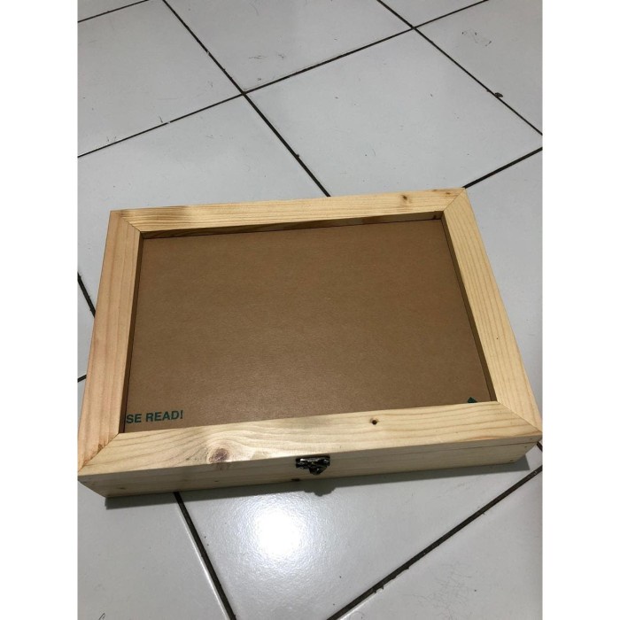 

⭐BISA COD⭐ BOX VITEX KOTAK KAYU PINUS POLOS SERBAGUNA KOTAK PERHIASAN PHOTO MAHAR