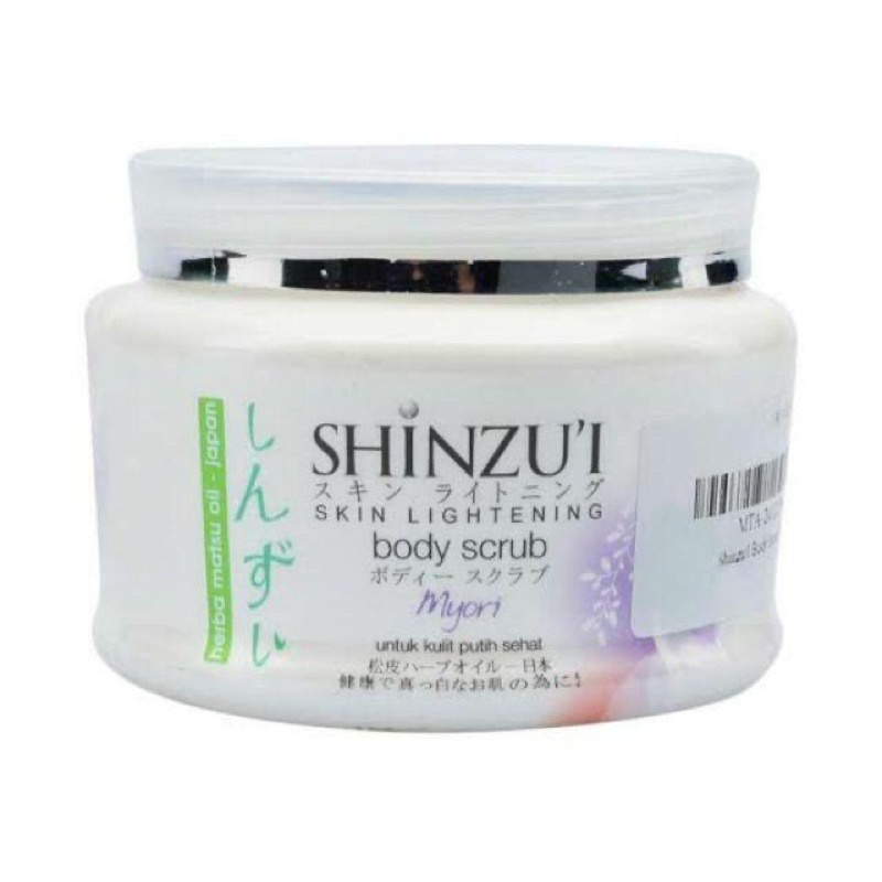 SHINZUI BODY SCRUB LULUR 200G / LULUR SHINZUI SAKURA, Hanna, MATSU, MYORI, KENSHO