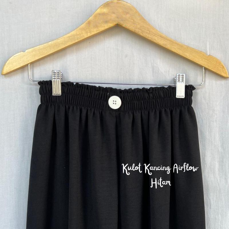 ilook | Celana Kulot Crincle Marline | Highwaist Kulot Kancing