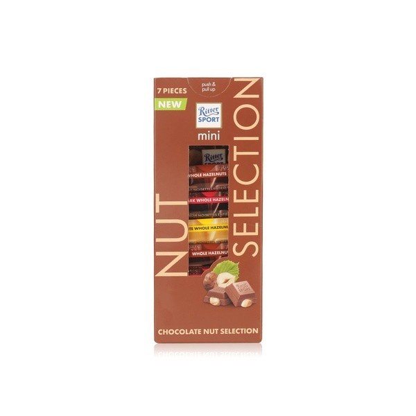 

Ritter Sport Mini Nut Selection [7 pcs x 16.67gr]