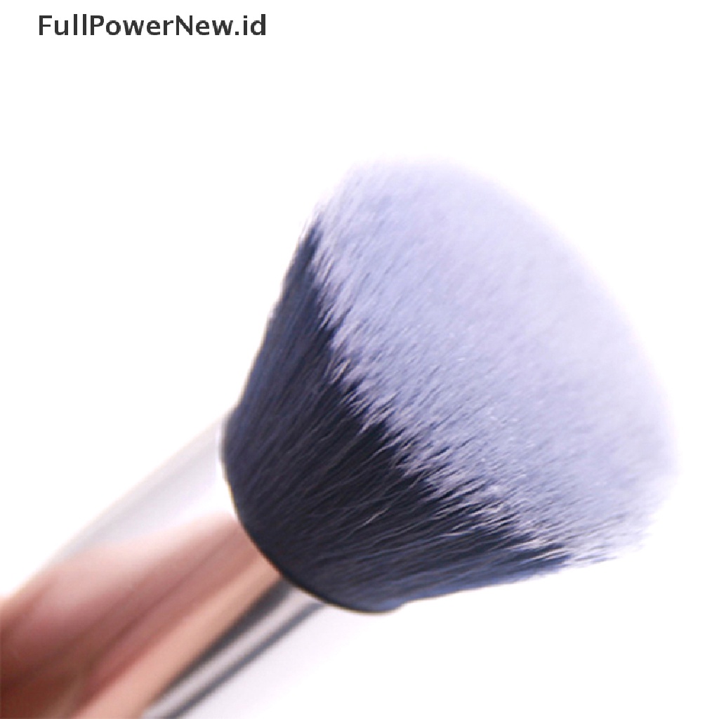 Power 1PC Kuas Makeup Flat Top Kabuki Foundation Brush Alat Kecantikan Kuas Wajah ID