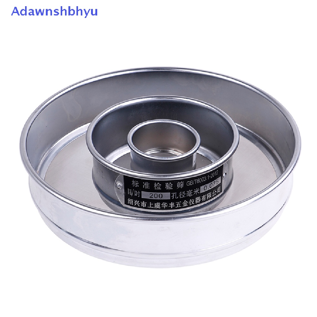 Adhyu 200mesh 0.074mm aperture stainless steel Tes Standar lab 5-20cm ID