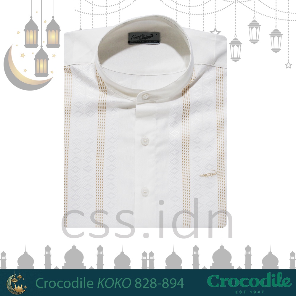 Kemeja KOKO Pria Lengan Pendek Crocodile 828-894