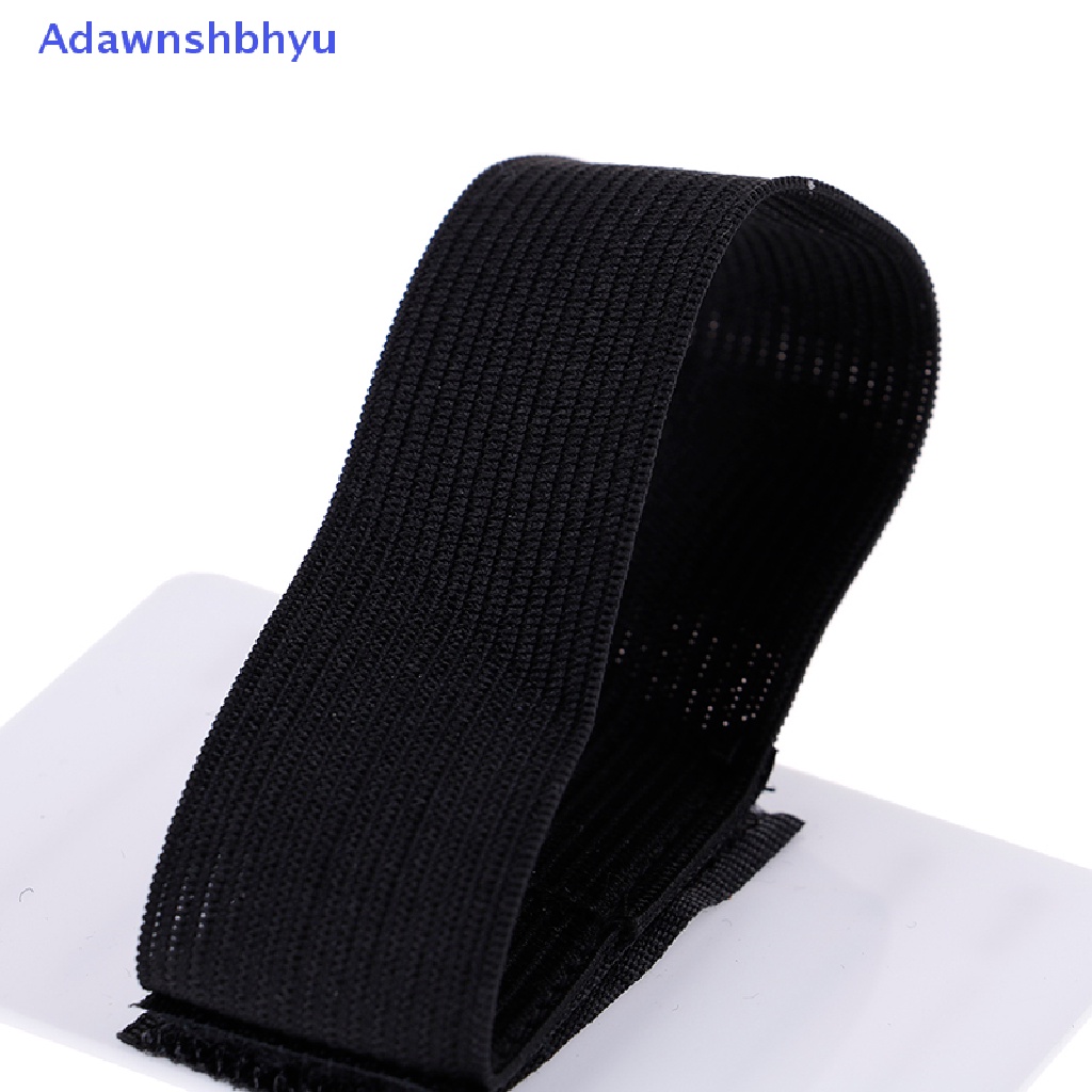 Adhyu 1XAcrylic Perekat Eyelash Extension Bulu Mata Palsu Hand Strap Pallet Holder Alat ID