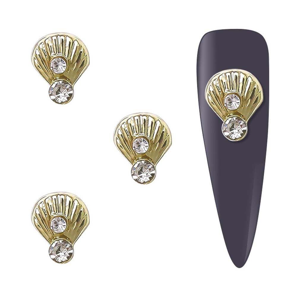 Mxbeauty Kuku Rhinestones Nail Charms Alloy Rhinestones Cleopatra The Pharaoh Kitty Kucing Manicure Aksesoris Virgin Mary 3D Nail Art Drills