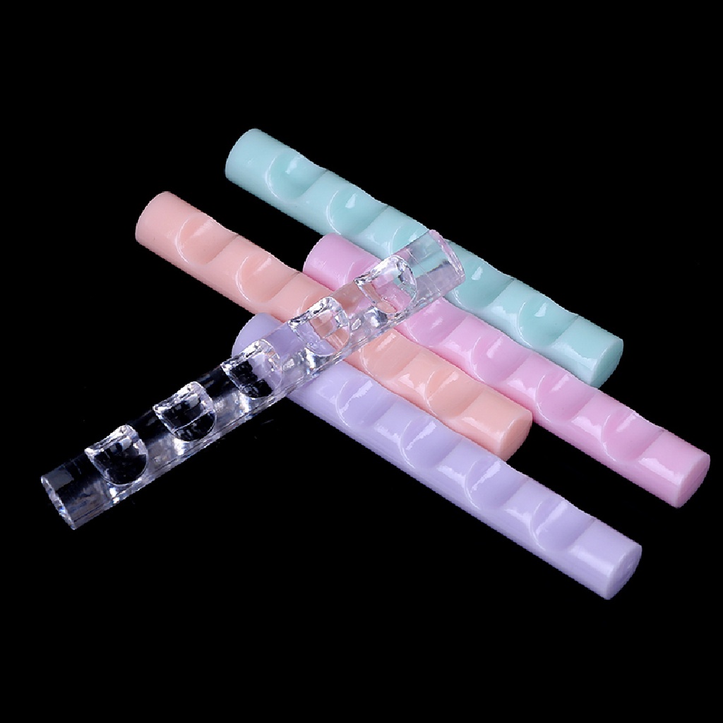 Mornin Five grid acrylic nail brush holder Rak pen Kuku Berdiri manicure nail art tools id