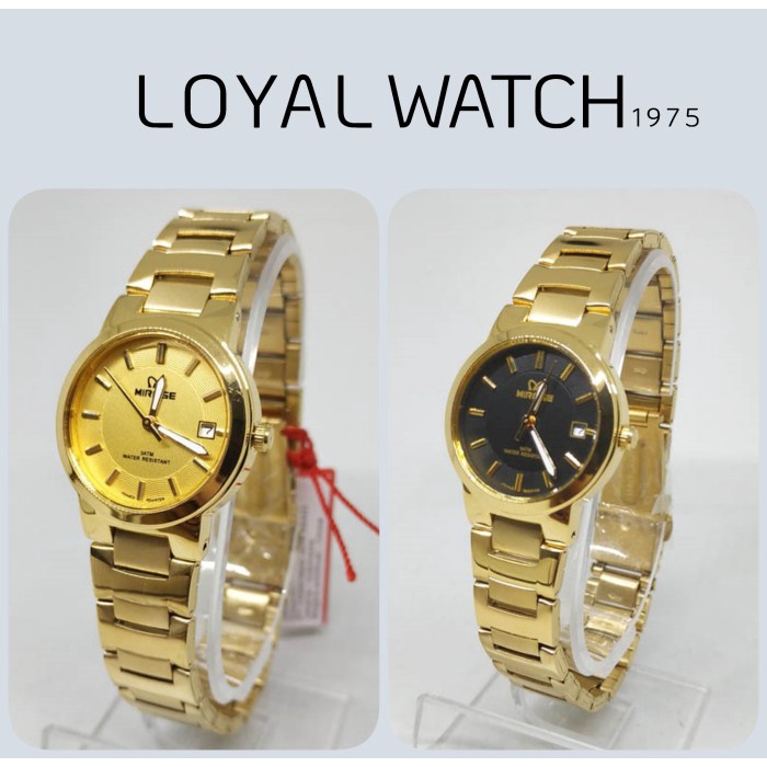 Jam Tangan Mirage Wanita 7390 BRP KNG TGL L Original Garansi Resmi
