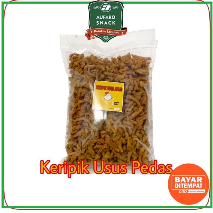 

Terlaris ✨ -KERIPIK USUS TEPUNG ORIGINAL DAN PEDAS - Pedas- 2.2.23