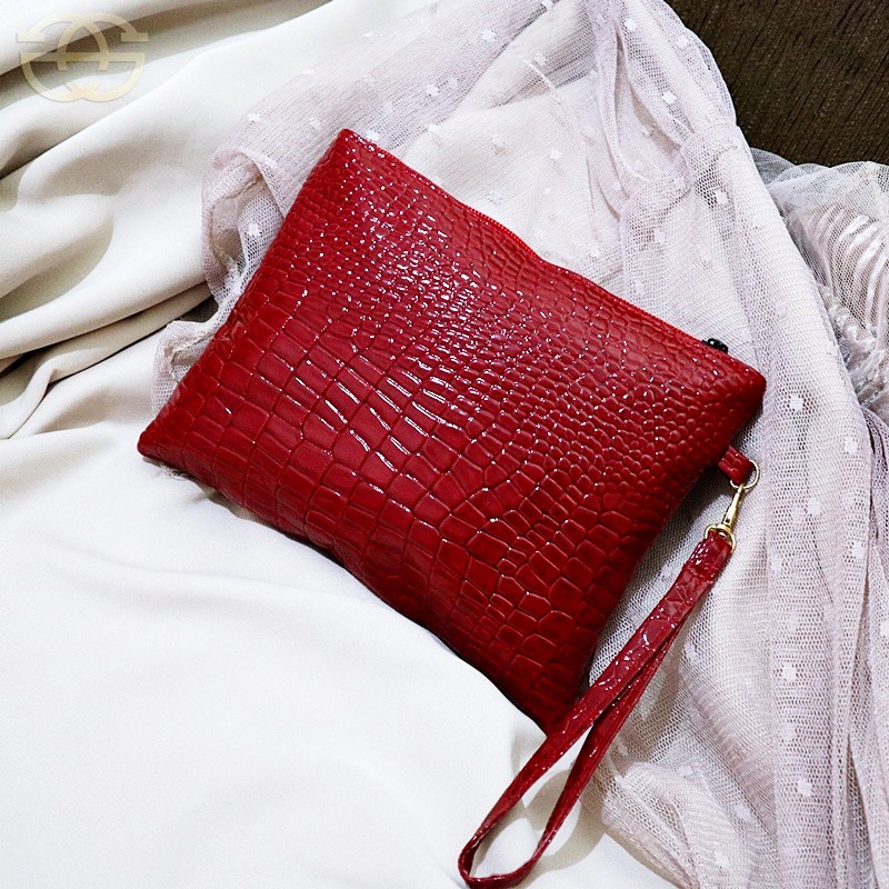 NEEDED.ID || Dompet Hp Crona Clutch Wanita Croco Terbaru Kekinian