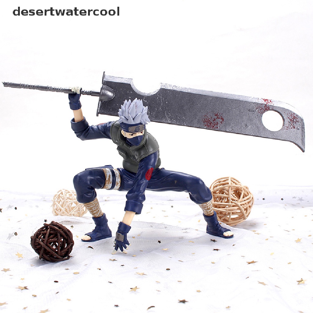 Deid Anime Naruto Hatake Kakashi Figure Aksesoris Action Figure Model Mainan Boneka Martijn