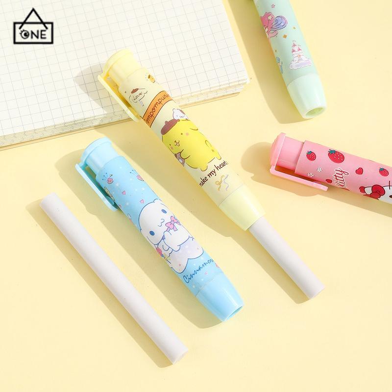 COD❤️Eraser Cartoon Press Pen Modeling Koreksi Karet Alat Tulis Sekolah-A.one