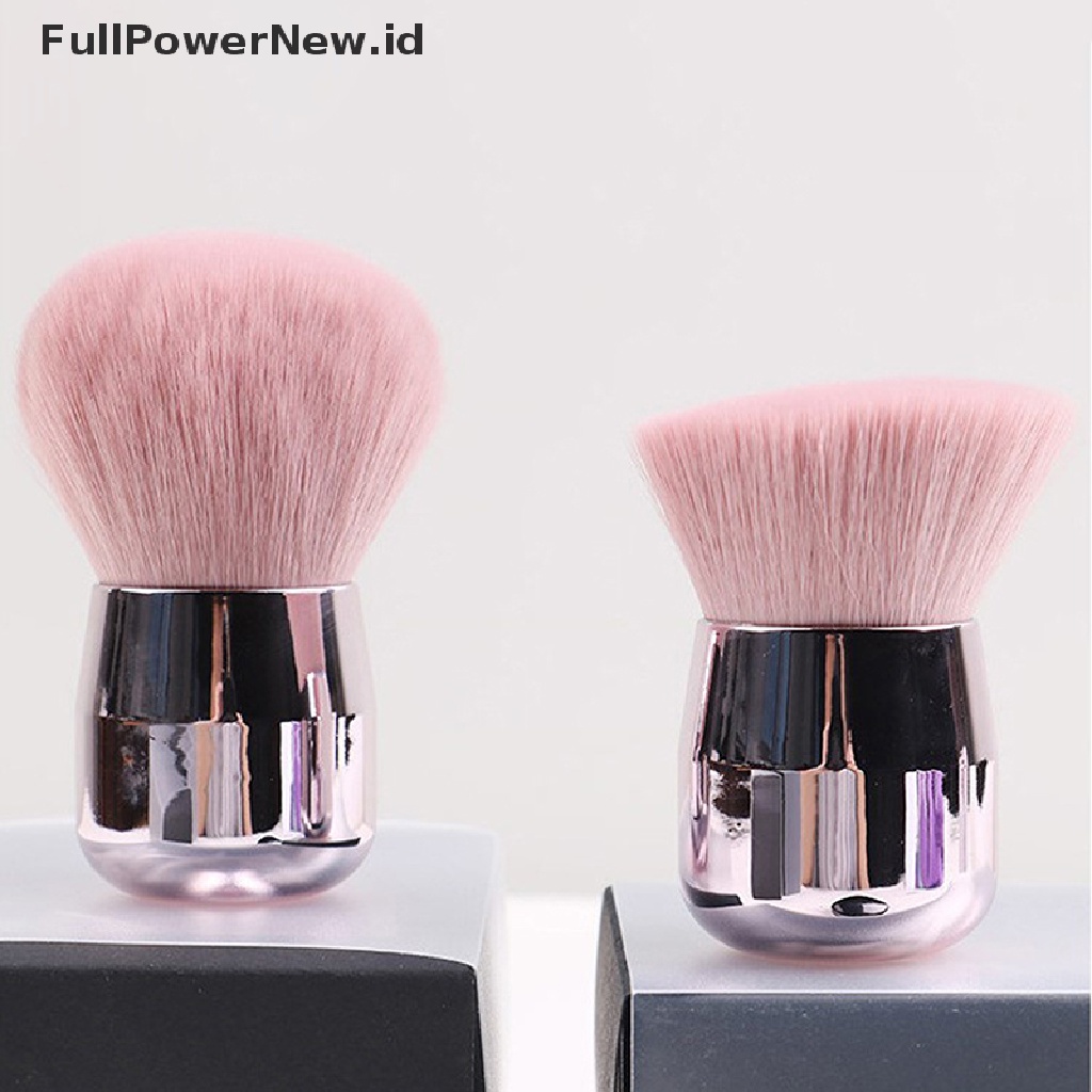 Power Makeup Brushes Loose Power Brush Soft Cream Untuk foundation Face Blush Brush New ID