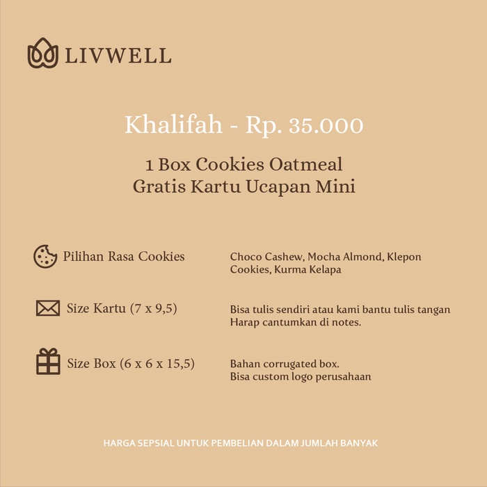 

Terlaris ✨ -Hampers / Parcel Lebaran Idul Fitri (Ramadhan) - box satuan - choco cashew- 2.2.23