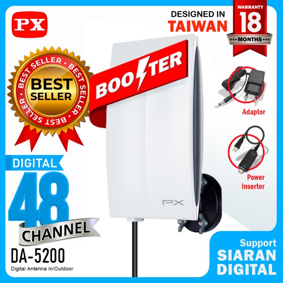 ANTENA TV DIGITAL INDOOR OUTDOOR / TV ANTENNA SUPPORT DIGITAL (J577)