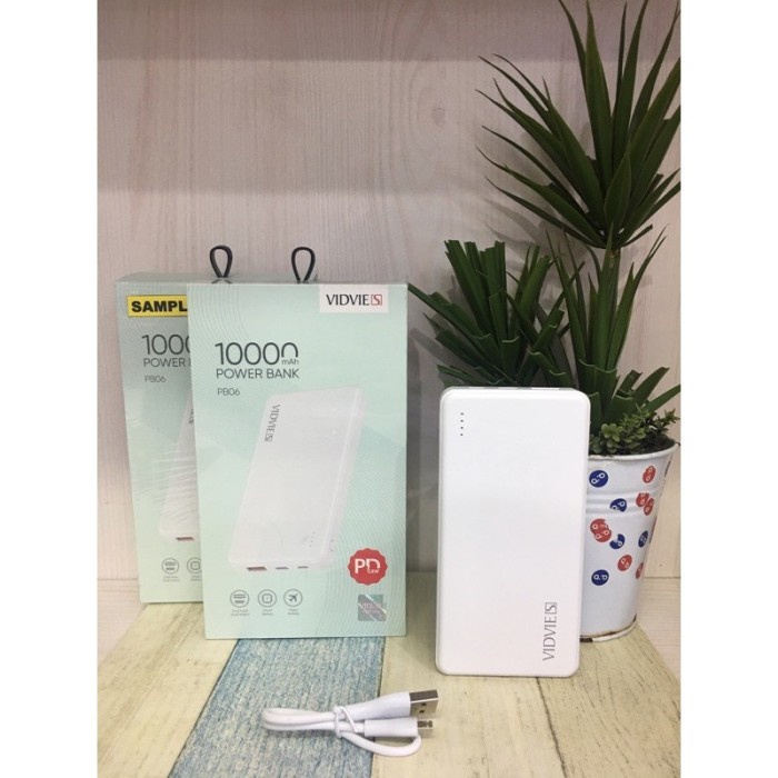 Powerbank 10000mAh PD 18watt PB06 [ VIDVIE S ]