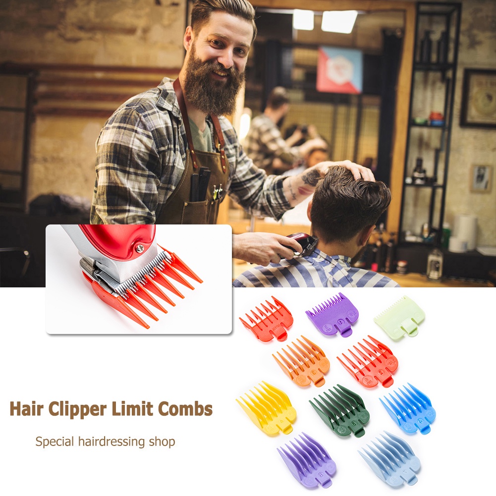 【10pcs】Sepatu Clipper/Guard Clipper/Universal Hair Trimmer Guide Comb