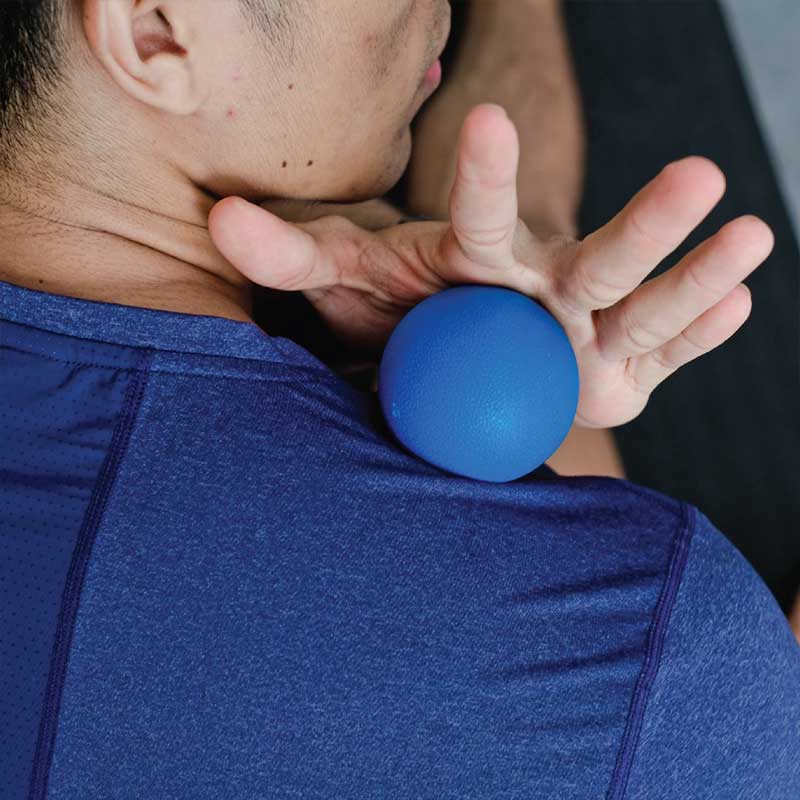 Fitness Massage Lacrosse Ball Relax Relieve Gym Training 6CM Lacrosse Ball Bola Terapi Tangan Bulat Single Massage Therapy Ball Bola Terapi