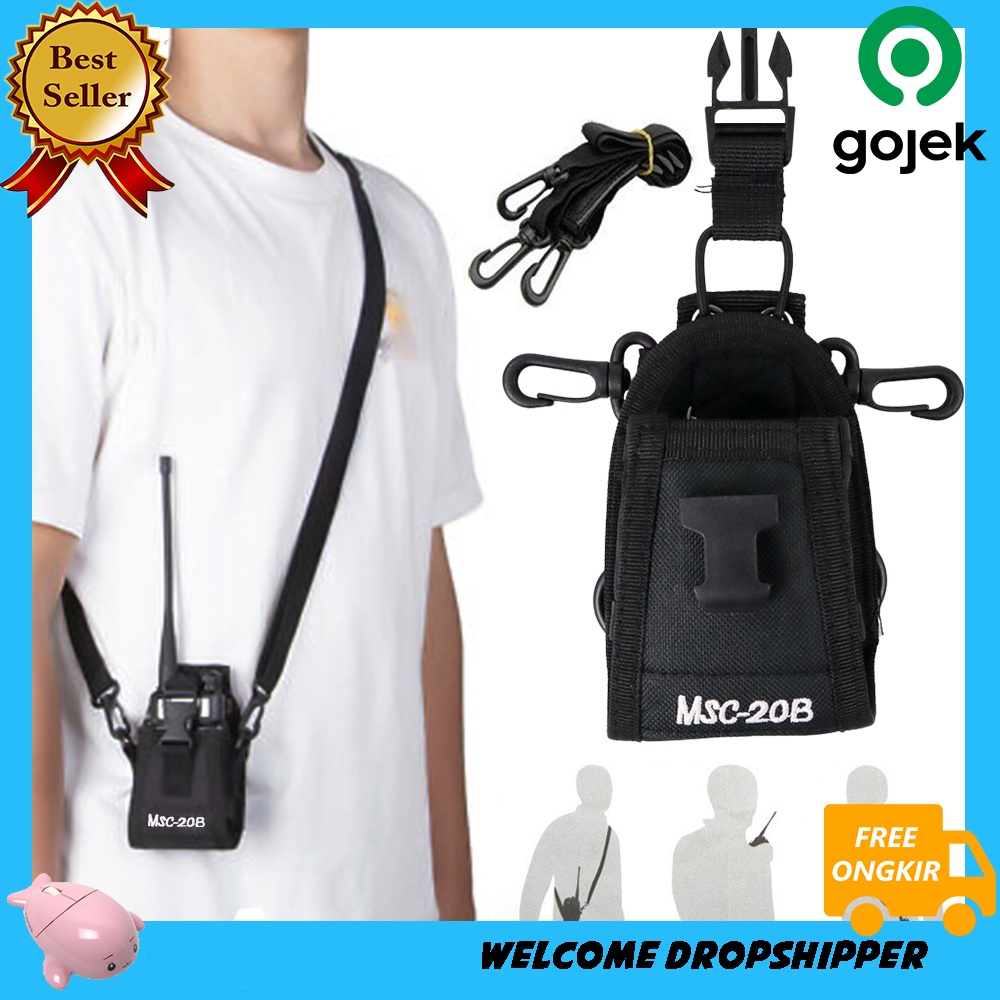 Taffware Tas Walkie Talkie for Taffware Pofung Baofeng - MSC-20B