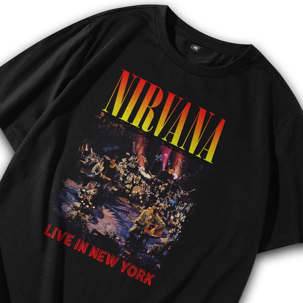 Nirvana t shirt / Kaos Nirvana / Kaos Nirvana Original / Baju Nirvana / T shirt Nirvana / Baju Nirva