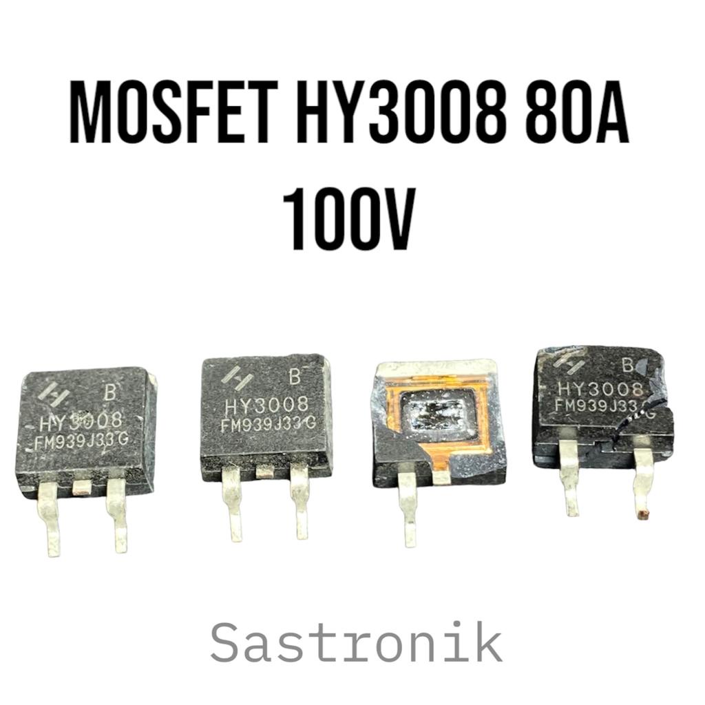 mosfet smd HY3008 HY 3008 80A 100v kualitas biasa ready